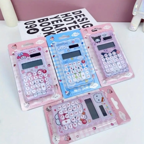 Sanrio Hello Kitty & Friends 8-Digit Maze Ball Calculator - Picture 9 of 11